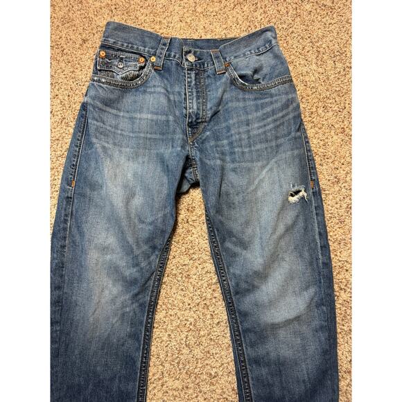 TRUE RELIGION Men's Denim Jeans/Pants size 36 X30; Flap pockets; Straight leg - Picture 3 of 15
